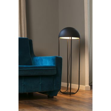 Faro Jellyfish - lampadaire - 90 cm - 6W LED inclus - noir et or