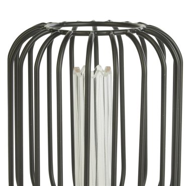 Searchlight Ampoule LED Wire Mesh - Ø 12 x 18,5 cm - E27 - 4,5W dimmable - 2700K - noir