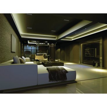ONE Light Shop Square Boxes - spot encastré - 75 x 45 mm, 66 x 36 mm taille d'encastrement - 2 x 2W LED dimmable inclus - noir