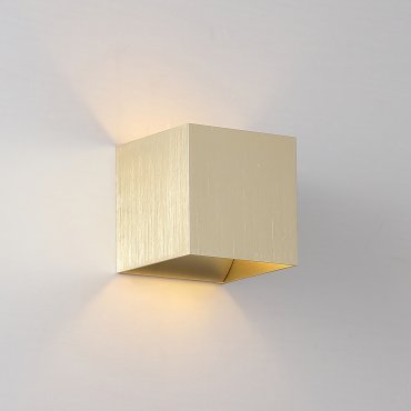 Searchlight Cube - applique murale - 9,7 x 9,7 x 9,7 cm - or