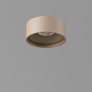 Artdelight Oran - plafonnier - Ø 12 x 5 cm - 10W LED dimmable inclus - IP54 - noir