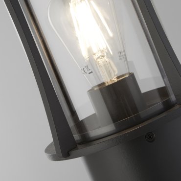 Searchlight Pagoda - lampe de jardin - Ø 20 x 73 cm - IP44 - noir