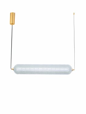 Nova Luce Klelia - lampe suspendue - 97 x 120 x 15 cm - 40W dimmable LED inclus - laiton doré