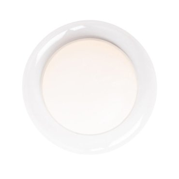 Maxlight Duo - plafonnier - Ø 47 x 10 cm - 18W LED inclus - blanc