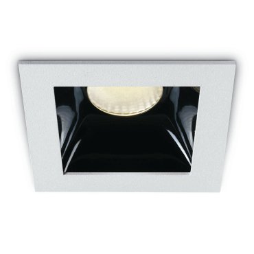 ONE Light Shop Square Boxes - spot encastré - 62 x 62 mm, 57 x 57 mm taille d'encastrement - 6,5W LED dimmable inclus - blanc