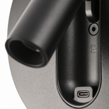 Faro Timit - lampe de chevet avec port usb - 5,3 x 11,2 x 3 cm - 4,5W LED inclus - noir mat