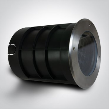 ONE Light Inground Tiltable Range - spot rond pour l'extérieur - Ø 210 mm, Ø 200 mm à encastrer - 12 x 1,5W LED inclus - IP67 - noir