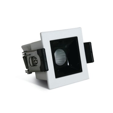 ONE Light Shop Square Boxes - spot encastré - 45 x 45 mm, 36 x 36 mm format encastré - 2W LED dimmable inclus - blanc
