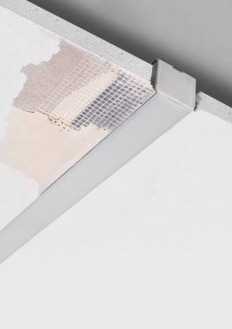 KLUS Kozus - profilé LED encastré - largeur de fenêtre 2,2cm - aluminium