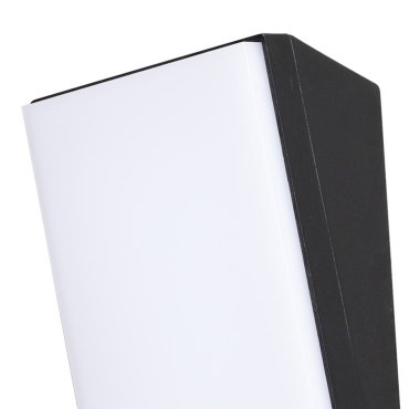 Nova Luce Keen - applique d'extérieur - 9 x 7 x 18 cm - 12W LED inclus - IP65 - noir