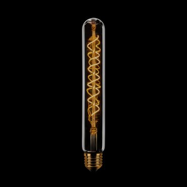 ETH Tube Spiral LED Filament II - 18,5 cm - E27 - 8W - 2200K - fumé