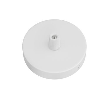 Creative Cables Mini - rosace de plafond - Ø 8,3 x 2,5 cm - blanc