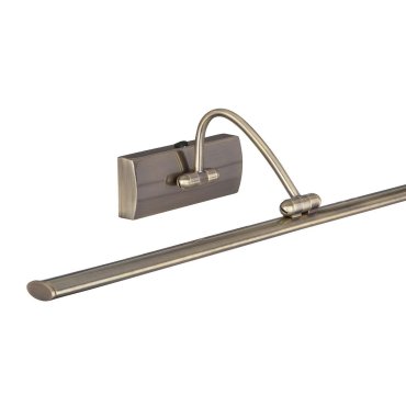 Searchlight LED Picture Lights - applique murale avec interrupteur - 38 x 11 cm - 3W LED inclus - laiton antique