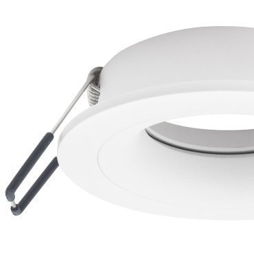 Nova Luce Enzo - spot encastrable - Ø 92 mm, Ø 78 mm encastrable - blanc