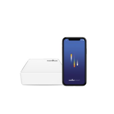 Nordlux Dual Smart Light Bridge - éclairage intelligent - 6,6 x 6,6 x 1,8 cm - blanc