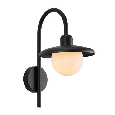 Nordlux Berlo - applique murale extérieure - 30,8 x 21,2 x 39 cm - IP44 - noir