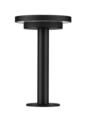Nova Luce Nitro - lampe de jardin - Ø 15 x 23,7 cm - 12W LED inclus - IP65 - noir sablé