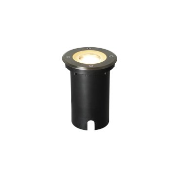 Nordlux Andor - spot encastrable de sol - Ø 110 mm, diamètre d’encastrement Ø 100 mm - IP67 - acier inoxydable.