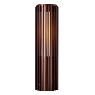 Nordlux Aludra 45 N - lampe de jardin - Ø 12,4 x 45,4 cm - IP44 - brun