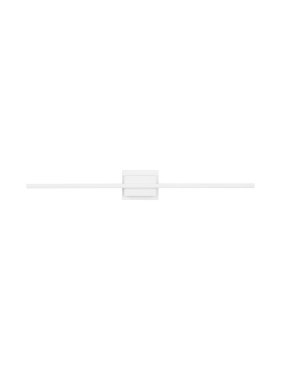 Nova Luce Azure - applique murale - 6,9 x 11,8 x 90,5 cm - 21W LED inclus - blanc sable
