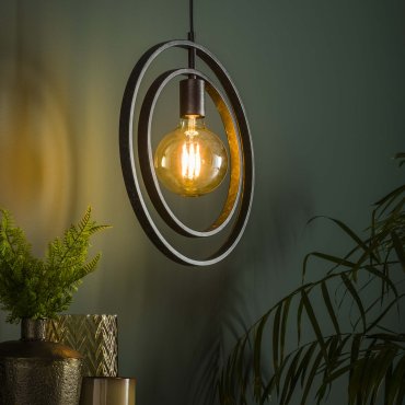 Vico Turn - lampe suspendue - 40 x 30 x 150 cm - anthracite