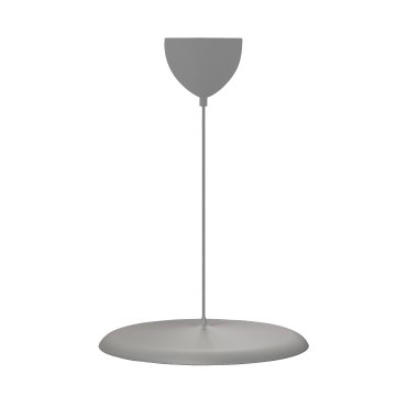 Design for the People Artist 40 - lampe suspendue - Ø 40 x 306 cm - 25W dimmable LED inclus - gris