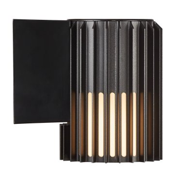 Nordlux Aludra N - applique murale extérieure - 12,4 x 16,8 x 17,4 cm - IP54 - noir