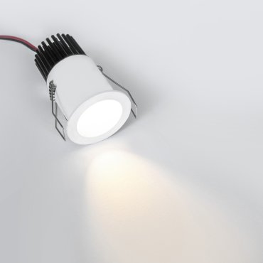 Nova Luce Bree - spot à encastrer - Ø 56 mm, Ø 50 mm à encastrer - 7W LED inclus - IP32 - blanc