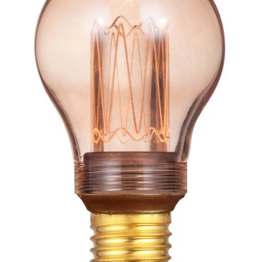 ETH Standard LED Filament - E27 - 3 niveaux de gradation - 5W - 1800K - or