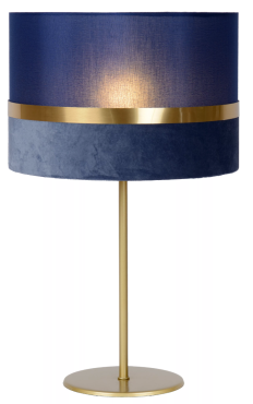 Lucide Extravaganza Tusse - lampe à poser - Ø 30 x 50 cm - bleu
