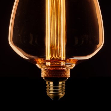 ETH Deco 23F Filament LED - E27 - 3 niveaux de gradation - 5W - 1800K - or