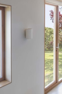 Faro Trama 1L - applique murale - Ø 12 x 18 cm - blanc