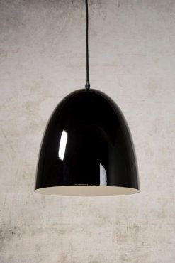 MODÈLE D’EXPOSITION - Lucide Loko - lampe suspendue - Ø 30 x 120 cm - noir