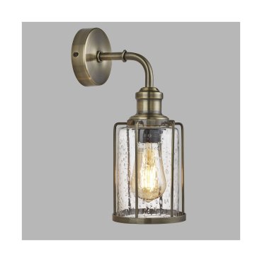 Searchlight Pipes - applique murale - 12 x 32,5 cm - laiton antique