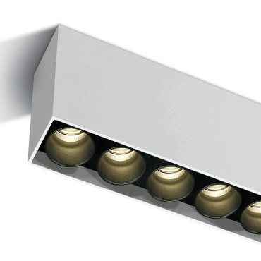 MODÈLE D’EXPOSITION - ONE Light Dark Light Tubes de plafond - plafonnier - 18,5 x 3,5 x 8,4 cm - 15W LED inclus - blanc