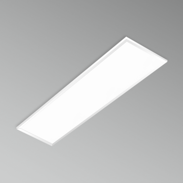 Century Italia P-Quadro Advance - plafonnier - 120 x 30 x 1 cm - 38W LED inclus - IP43 - blanc