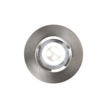 Nordlux Smart Don - spot encastré - éclairage intelligent - Ø 85 mm, Ø 72 mm encastré - 4,7W LED inclus - IP65 - nickel brossé