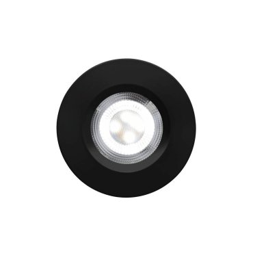 Nordlux Smart Don - spot encastré - éclairage intelligent - Ø 85 mm, Ø 72 mm encastré - 4,7W LED inclus - IP65 - noir