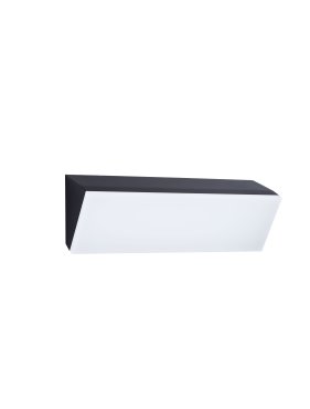 Nova Luce Keen - applique murale extérieure - 60 x 18 x 15 cm - 41W LED inclus - IP65 - anthracite foncé