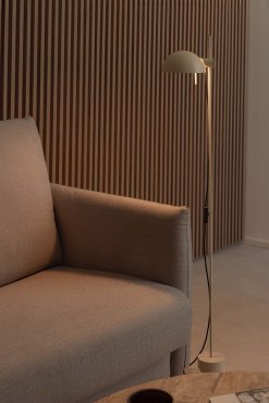 Faro Matilda - lampadaire - 19,6 x 10 x 132 cm - beige