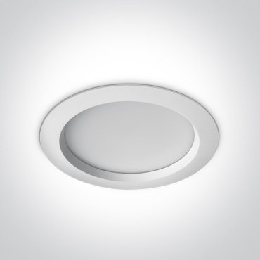ONE Light Salle de bain Downlights - spot encastré - Ø 228 mm, Ø 210 mm encastré - 25W LED inclus - IP54 - blanc - couleur de lumière réglable