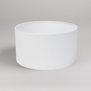 Searchlight Drum - abat-jour - Ø 30 x 16,5 cm - coco