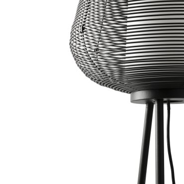 Faro Nara - lampadaire - 56 x 120 x 46 cm - IP65 - noir mat