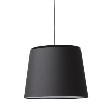 Faro Savoy - lampe suspendue - Ø 42 x 31 cm - noir mat