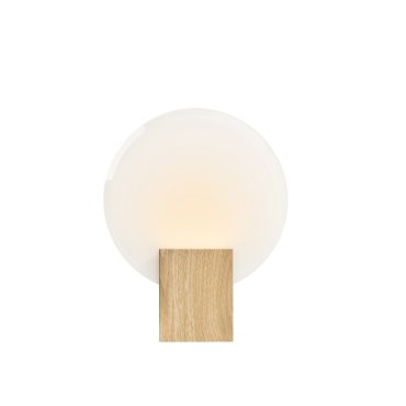 Nordlux Hester - applique murale - 20 x 25,5 x 9,25 cm - fonction Moodmaker à 3 niveaux - 9,5W LED inclus - IP44 - feuille de bois