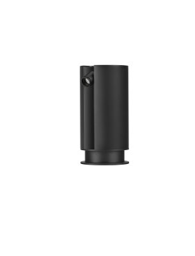 Nova Luce Taglio - lampe de jardin - Ø 12 x 24 cm - 3W LED inclus - IP65 - noir sablé