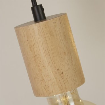 Searchlight Spinny - lampe suspendue - 115 x 152,5 cm - noir mat