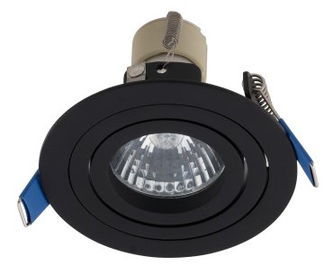 Maxlight Signal I - spot encastré 1L - Ø 90 mm, Ø 75 mm encastré - noir