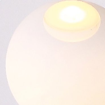 Maxlight Time - applique encastrée - Ø 8 x 4 cm - 2W LED inclus - IP54 - blanc