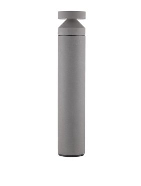 Nova Luce Navy - lampe de jardin - Ø 19,2 x 99,5 cm - 20W LED inclus - IP65 - gris